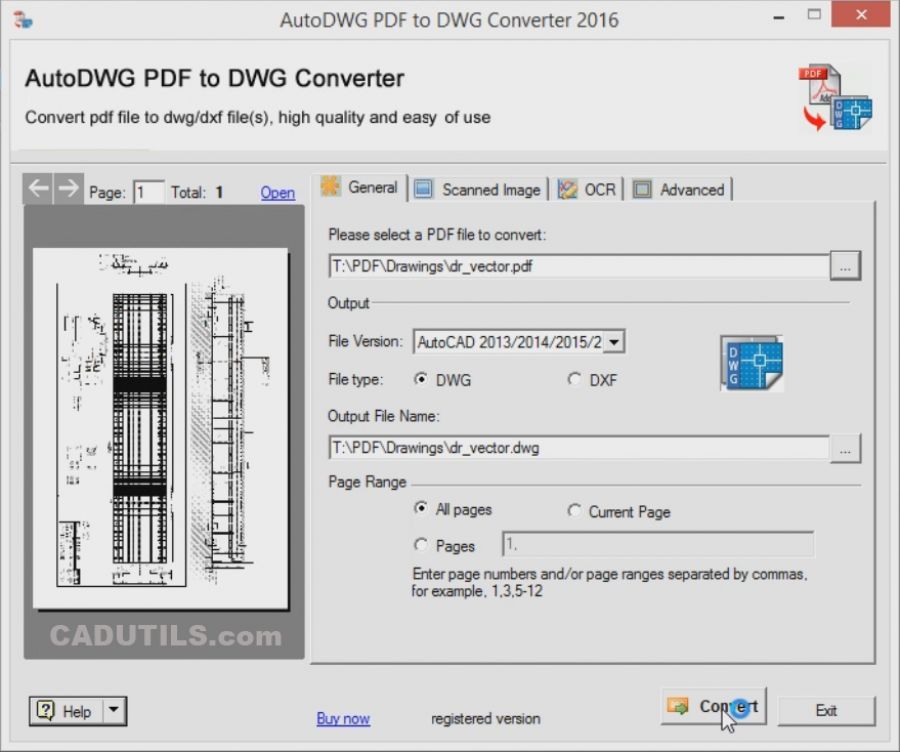 aidecad pdf to dxf converter